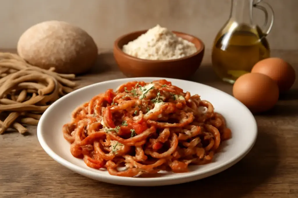 Fettuccine all’uovo con farina integrale: la variante rustica che esalta i condimenti