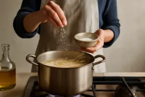 Quando aggiungere il sale in cottura? Il momento giusto che conserva il gusto