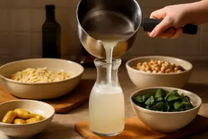 Acqua di cottura della pasta: come riutilizzarla in cucina e ridurre sprechi