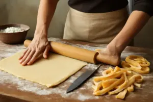 Come si fanno le pappardelle senza macchina per la pasta? La tecnica tradizionale che garantisce lo spessore ideale