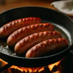 Salsicce in padella senza che restino crude dentro: la combinazione di fuoco che offre il massimo del sapore