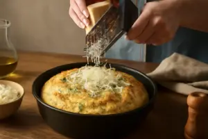 Frittata al forno alta e soffice: il momento giusto per aggiungere il formaggio e ottenere la giusta consistenza