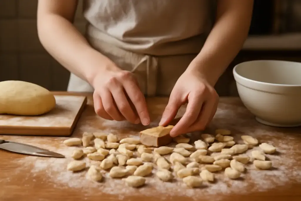 Cavatelli a mano in pochi minuti: la soluzione ideale per pasta fresca anche senza esperienza