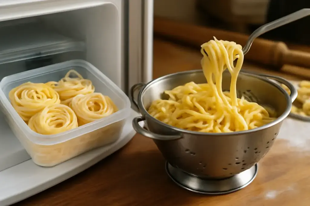 Si può congelare la pasta cruda fatta in casa? Come evitare che si rompa dopo la cottura