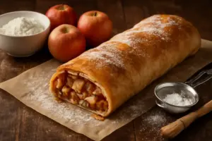 Strudel di mele tradizionale: il segreto per una sfoglia croccante e mai gommosa