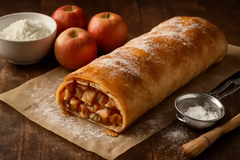Strudel di mele tradizionale: il segreto per una sfoglia croccante e mai gommosa