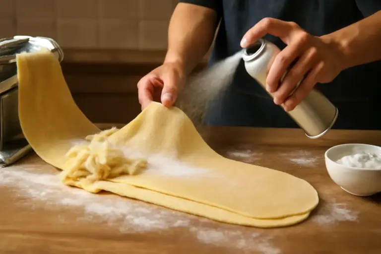 Cosa fare se la pasta fresca si appiccica durante la stesura? La soluzione rapida che non sporca