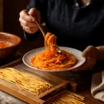 Spaghetti alla chitarra autentici: il tocco casalingo che li rende speciali come in Abruzzo