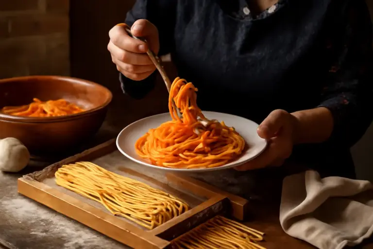 Spaghetti alla chitarra autentici: il tocco casalingo che li rende speciali come in Abruzzo