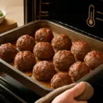 Polpette di carne al forno senza seccarle: la cottura graduale che trattiene la morbidezza