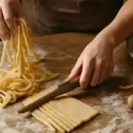 Scialatielli troppo spessi: come stendere e tagliare l’impasto per una cottura più uniforme
