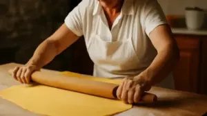 Pasta all’uovo che si ritira mentre la stendi: perché il riposo può essere più utile di insistere col mattarello
